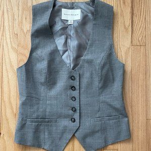 Banana Republic Womens Grey Suit Vest